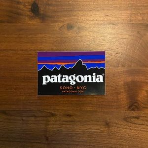 Patagonia SoHo, NYC P6 Logo Sticker